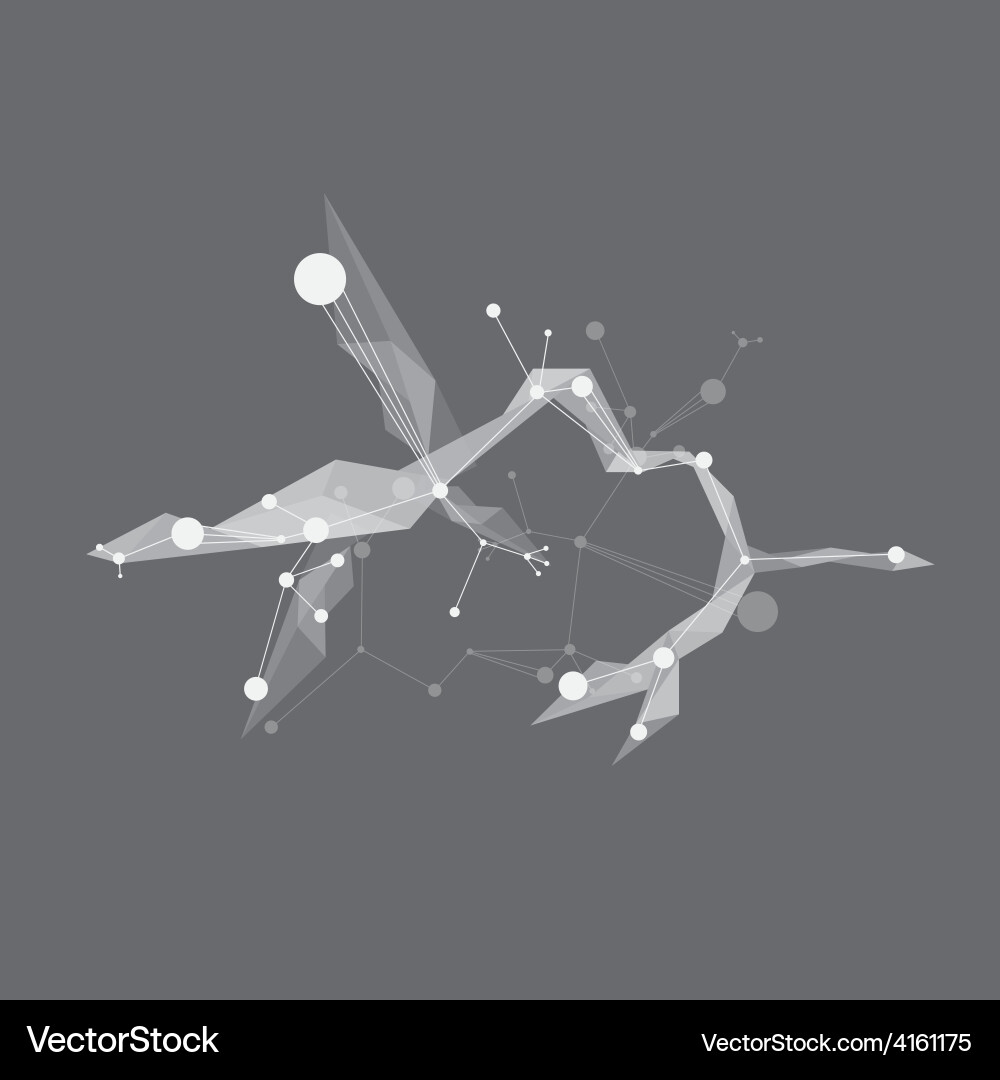 Abstract science background Vector Image
