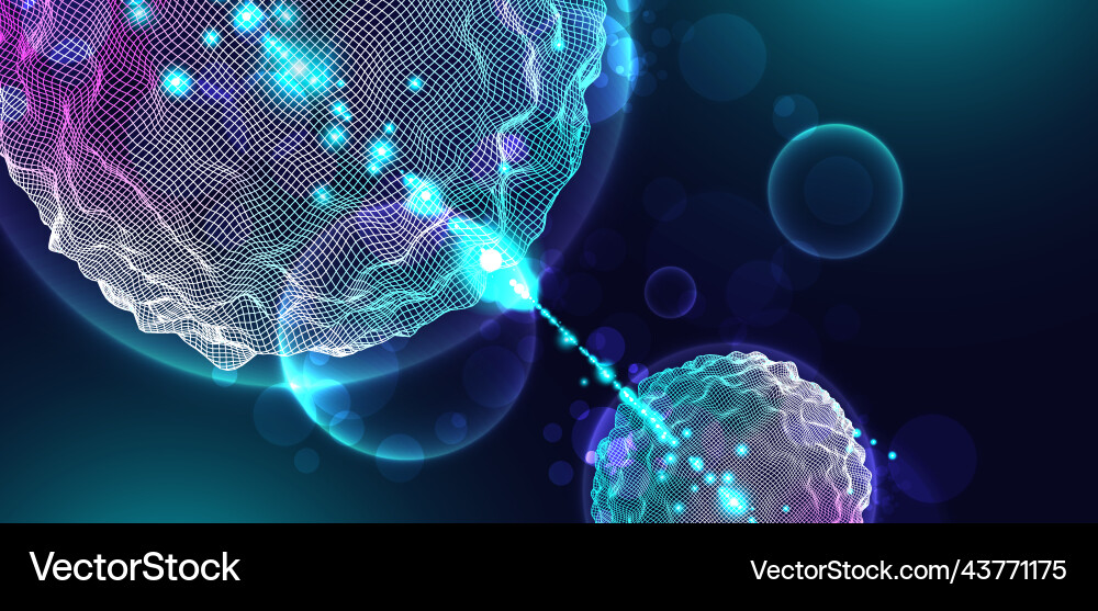 Abstract sphere background with waves 3d surface Abstract sphere background with waves 3d surface vector image