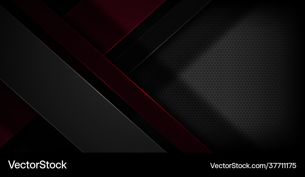 Black abstract background with overlapping Black abstract background with overlapping vector image