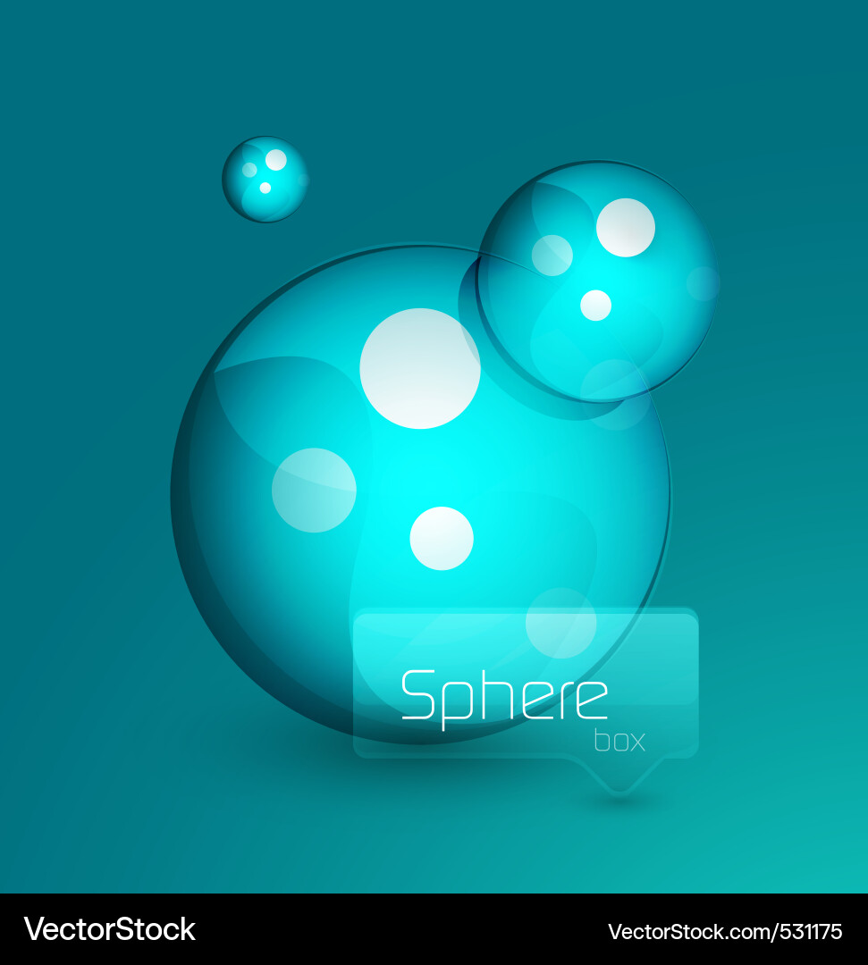 Bubble background Vector Image