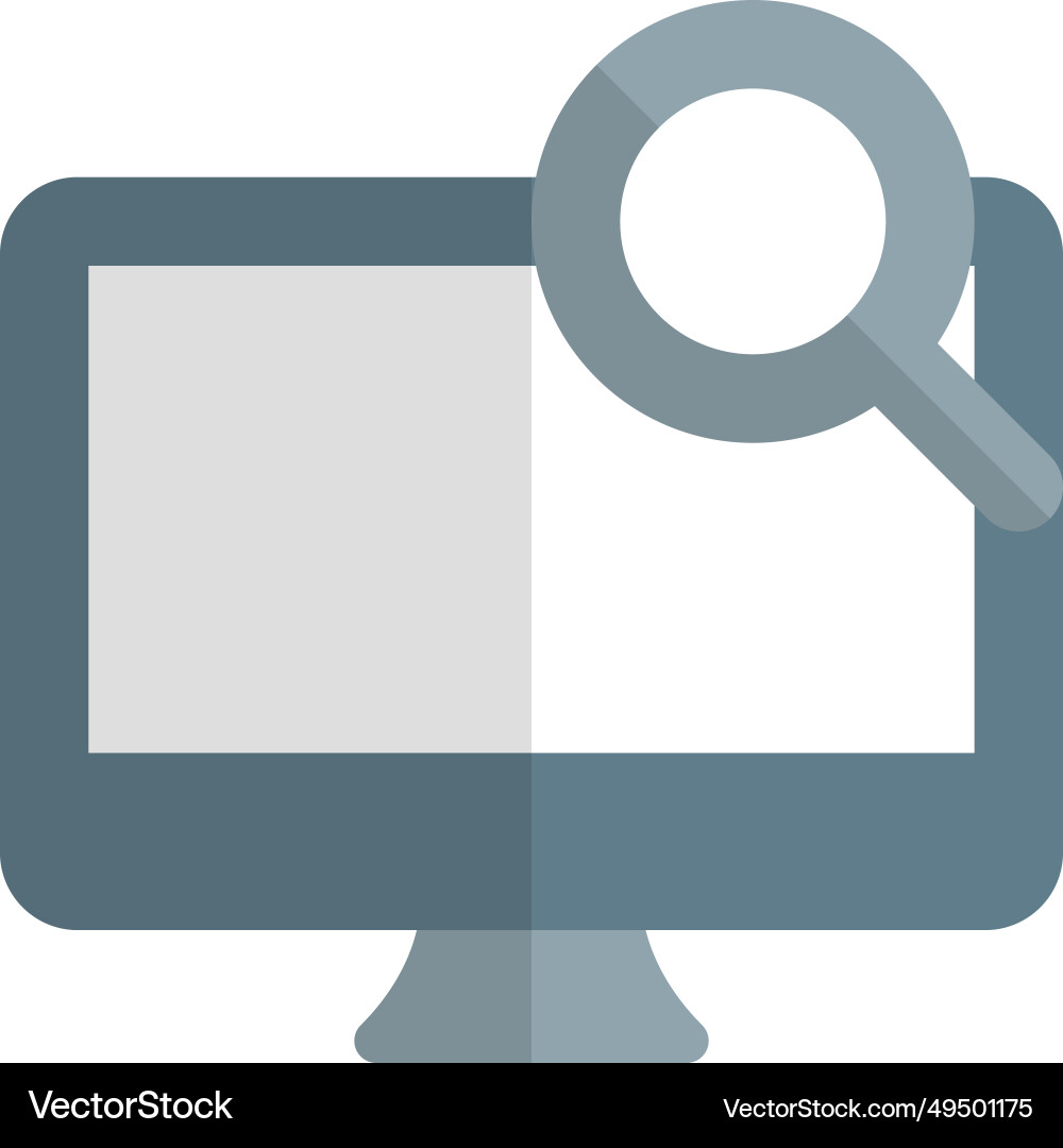 Efficiently searching for files on a desktop vector image