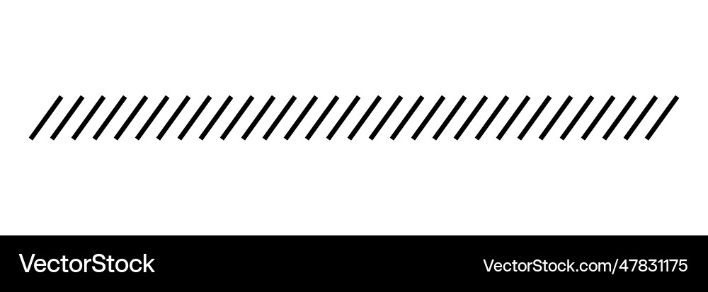 Slash-Linie Rand diagonal parallele Linienteiler Slash-Linie Rand diagonal parallele Linienteiler vektorbild