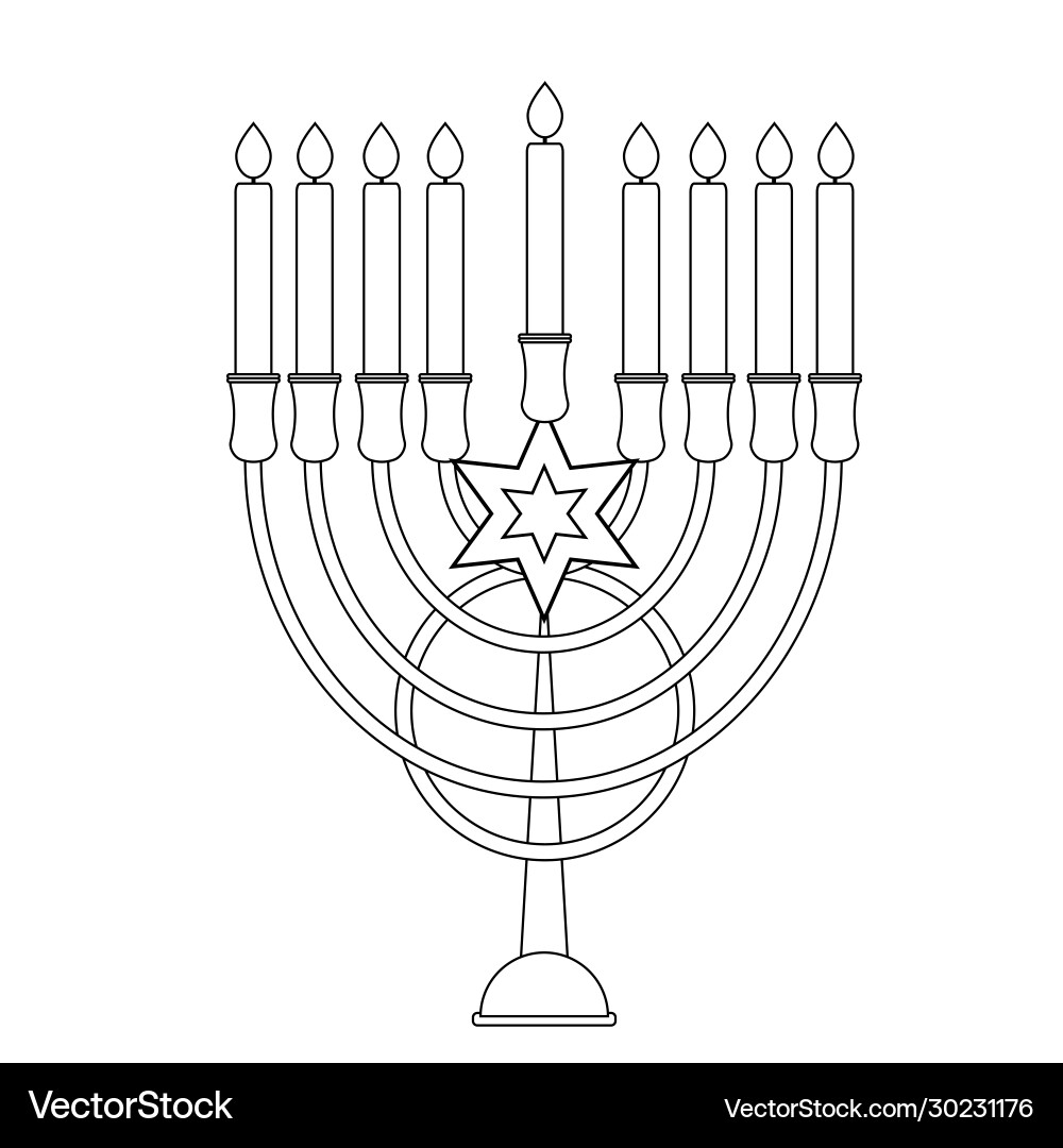Happy hanukkah jewish holiday background Happy hanukkah jewish holiday background vector image