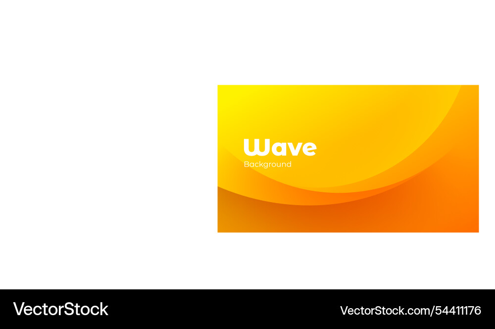 Minimal Abstract Wave Background vector image