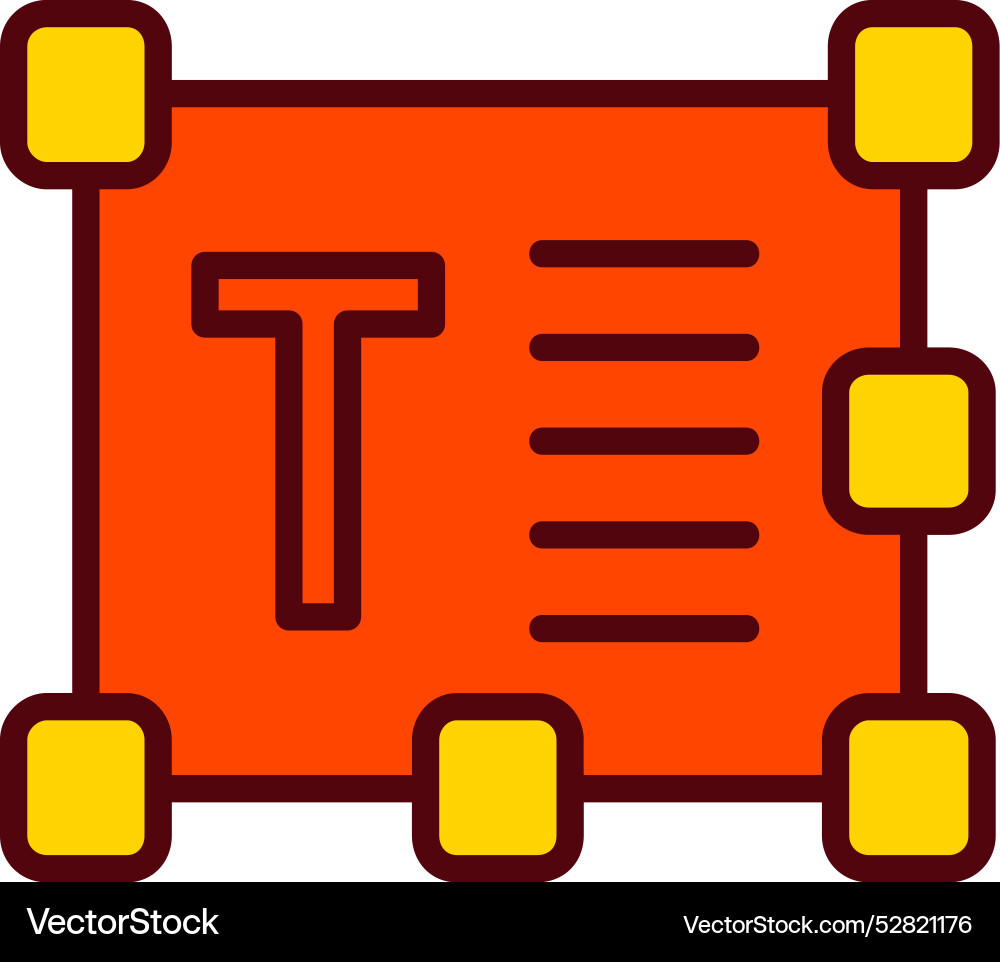 Text editor icon design Vector Image