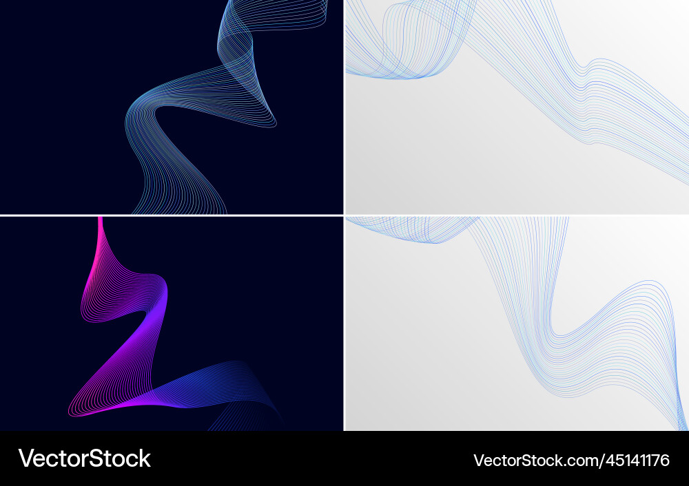 Use these backgrounds to add visual interest Vector Image