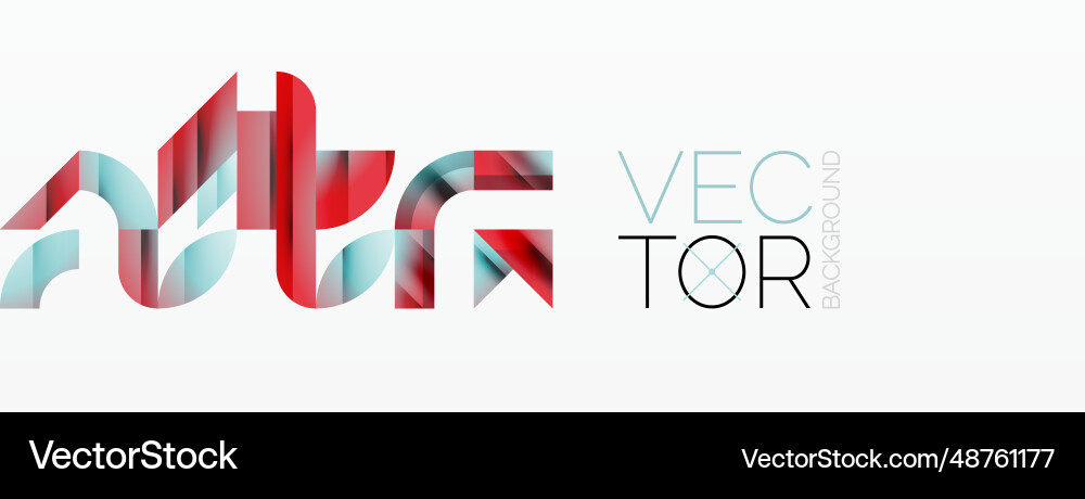 Assorted geometric shapes unite in a minimalistic Assorted geometric shapes unite in a minimalistic Vector Image