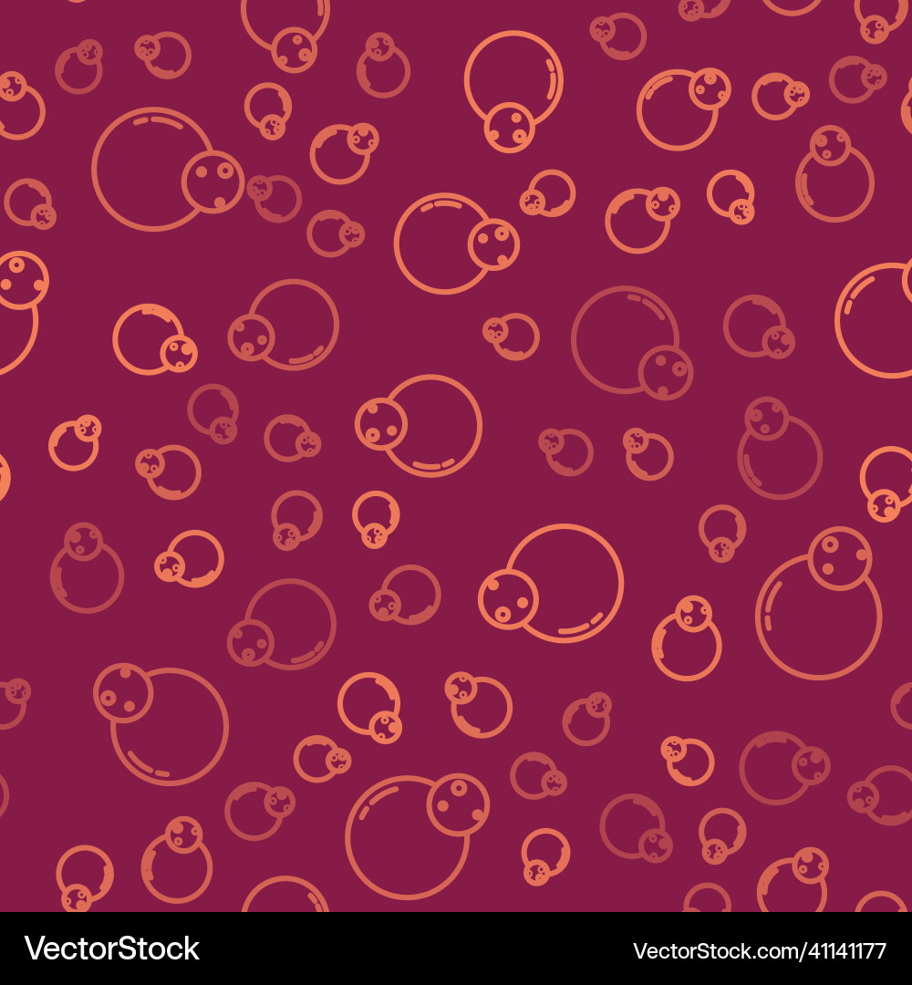 Brown line planet icon isolated seamless pattern Vector Image