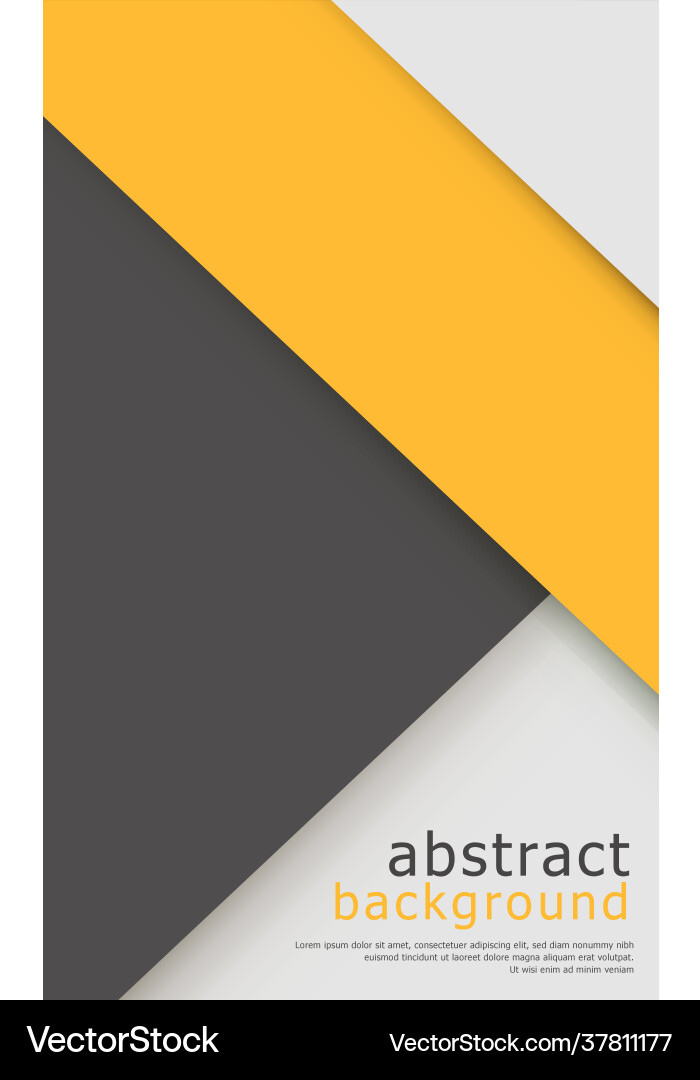 Stylish web template for your text vector image
