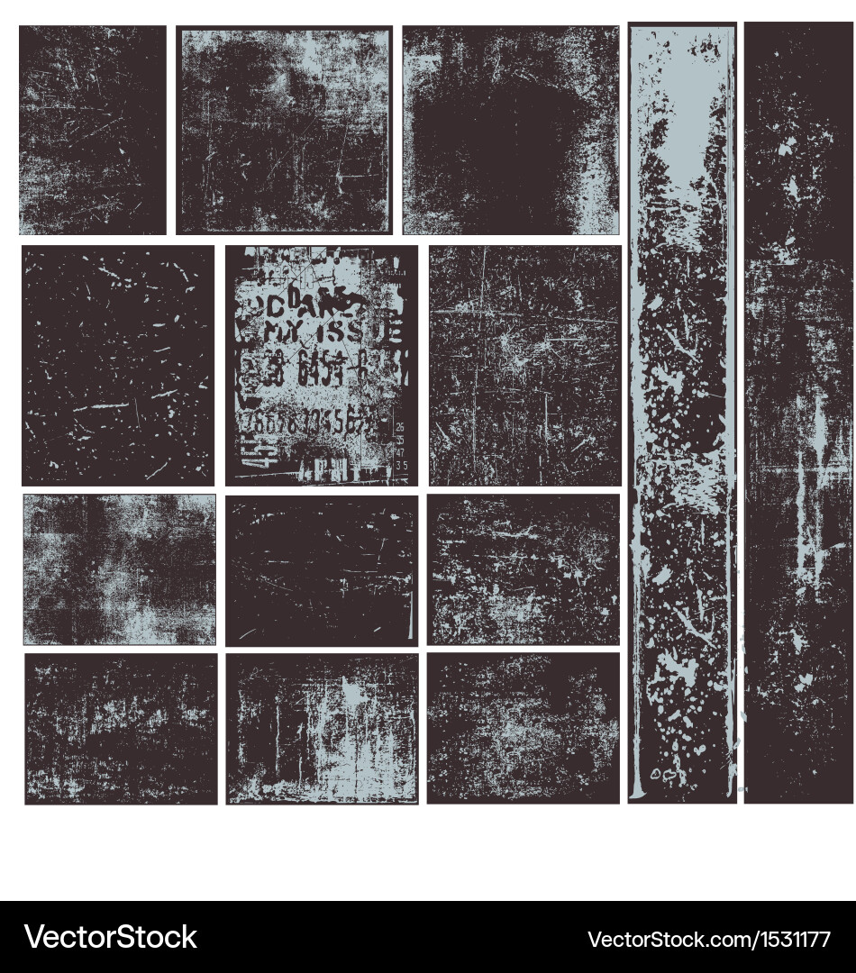 Vintage Grunge Textures vector image