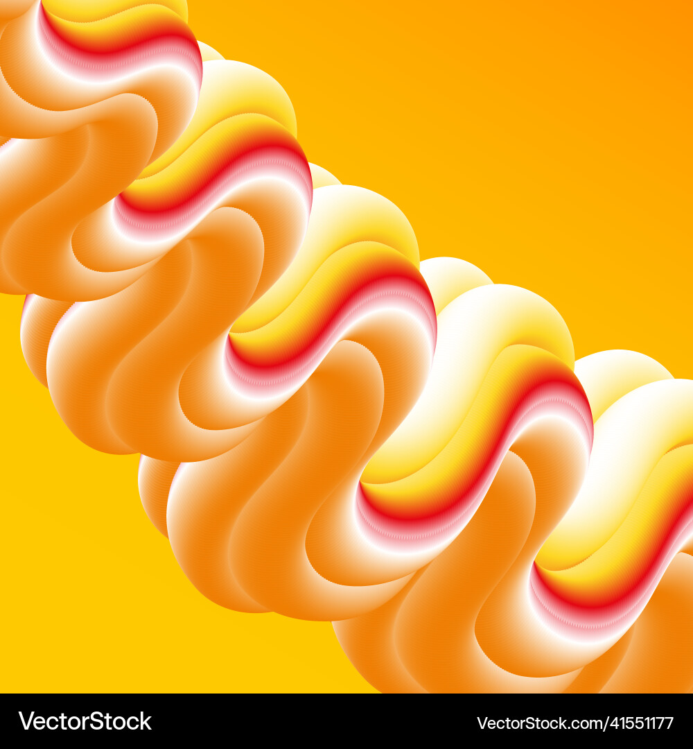Volumetric 3d wave modern style for design Volumetric 3d wave modern style for design vector image