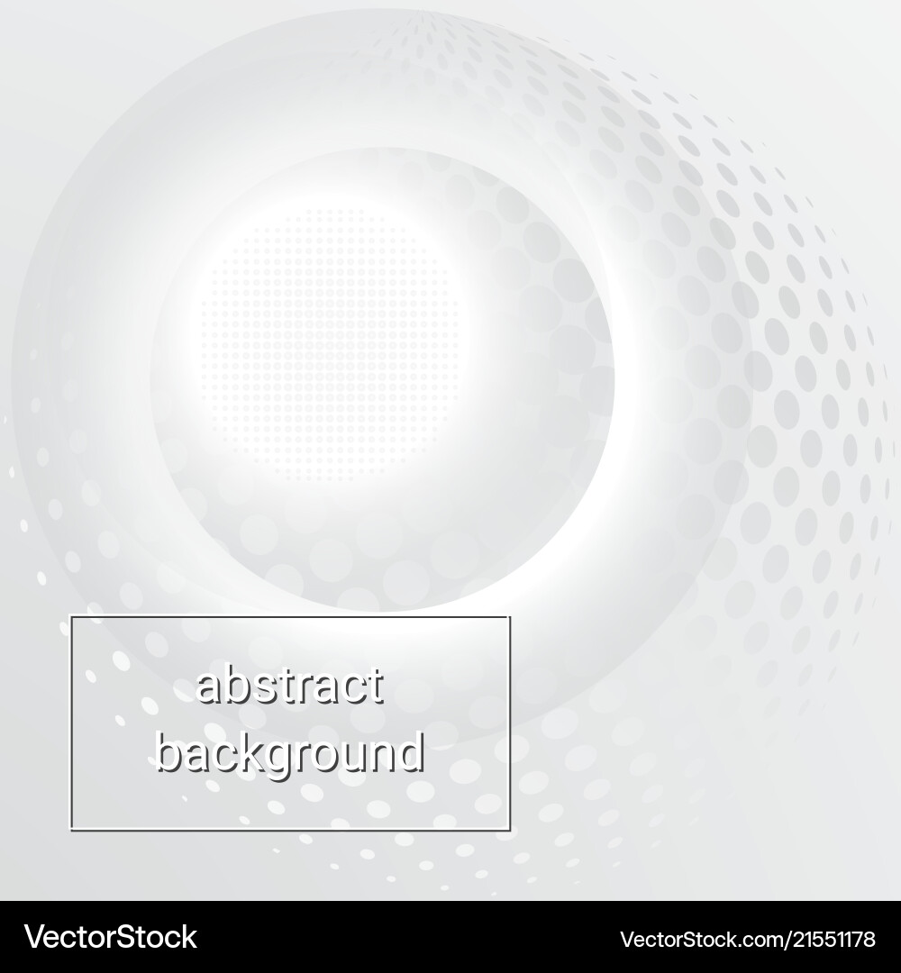 Abstract white background vector image