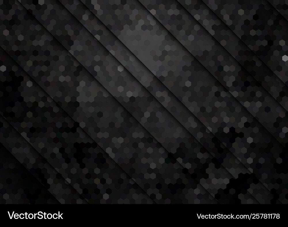 Hexagonal Abstract Background vector image