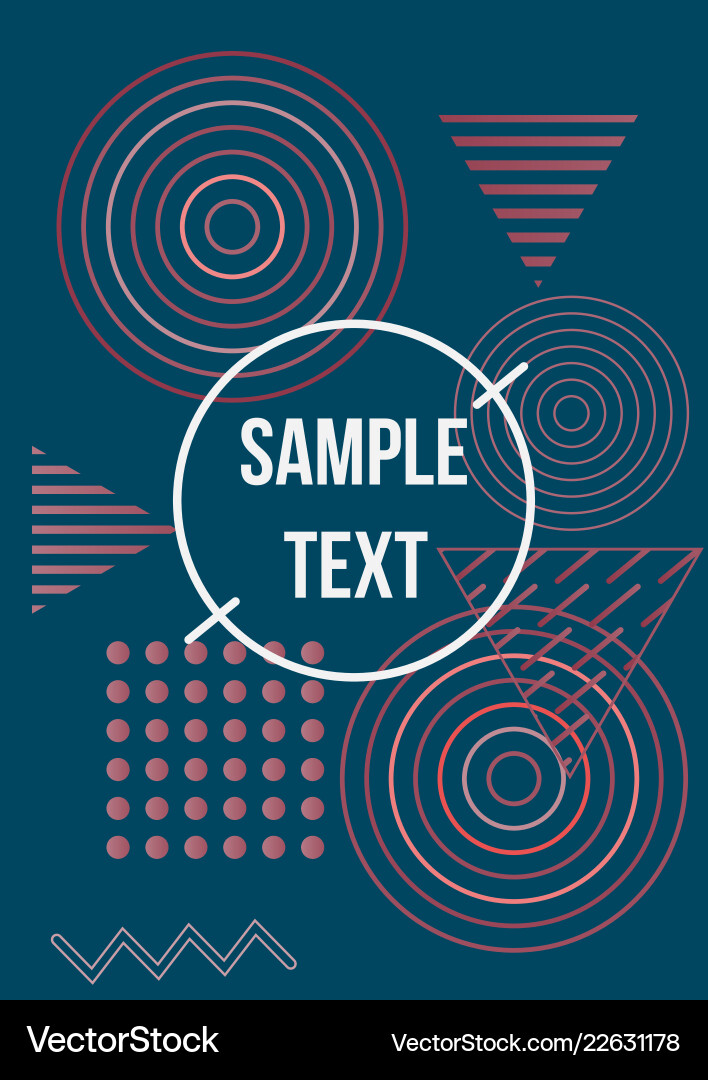 Minimum geometric coverage Minimum geometric coverage vector image