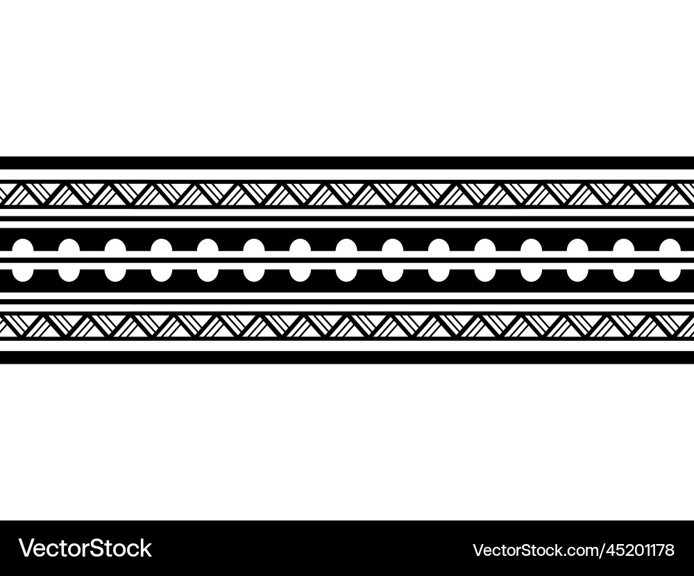 Polynesia pattern 3 vector image