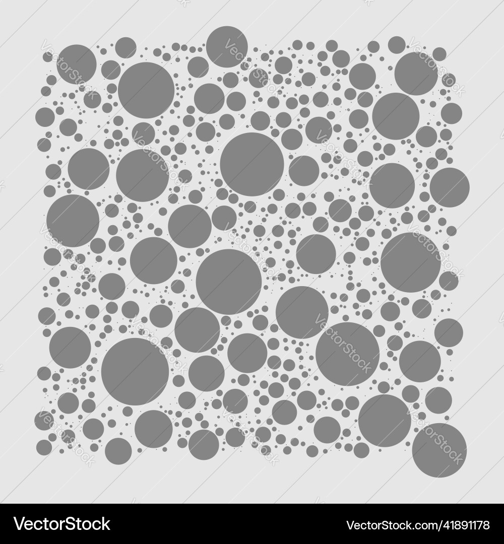 Random circles pattern texture vector image