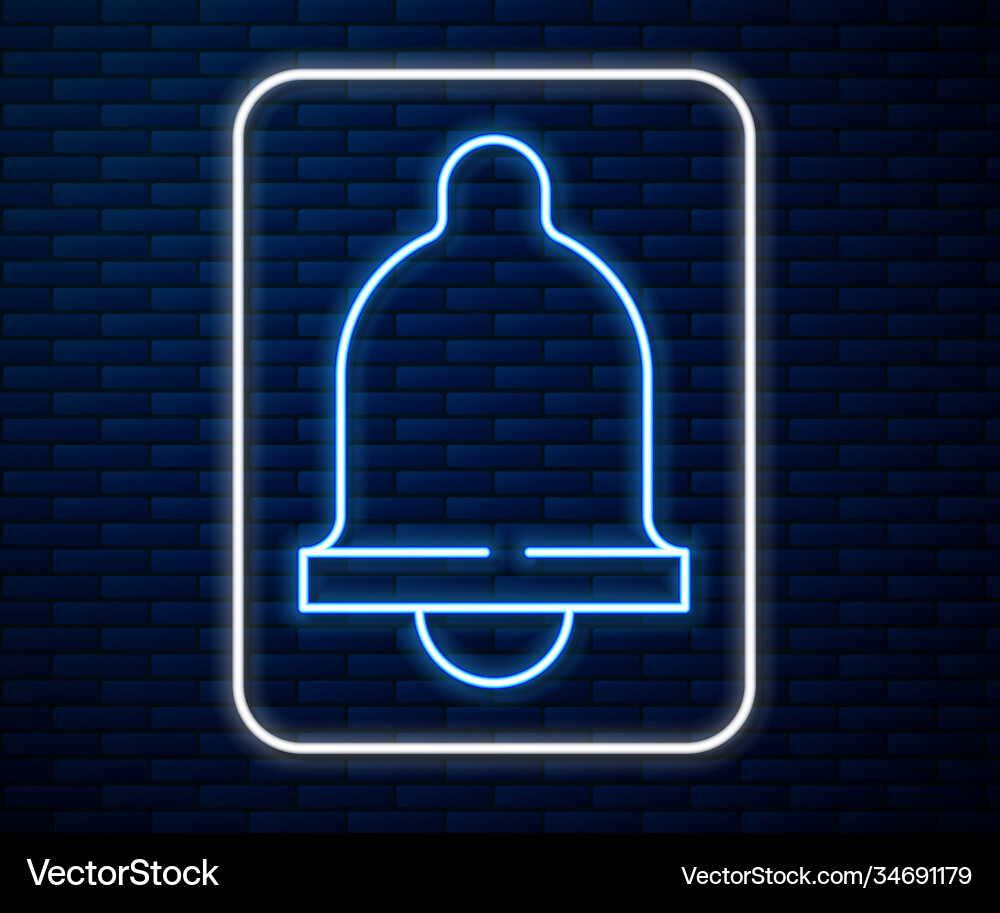 Glowing neon line motion sensor icon isolated Glowing neon line motion sensor icon isolated vector image