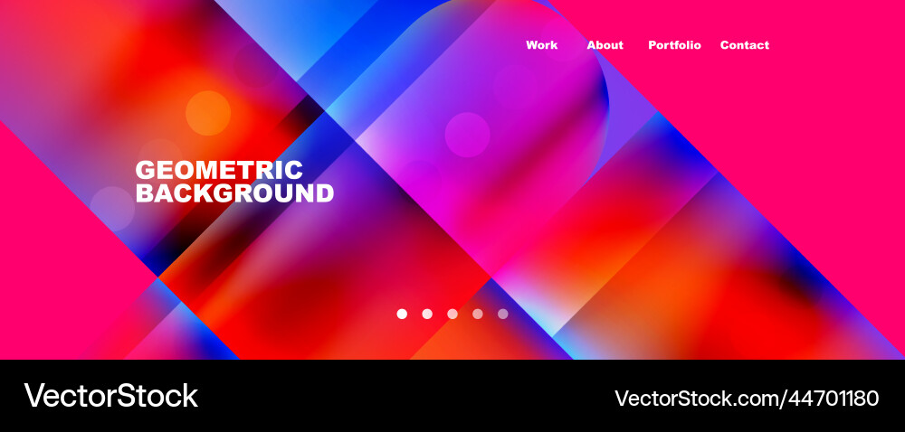 Abstract background - squares and lines Vector Image