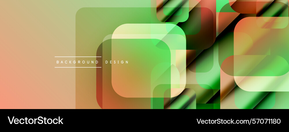 Abstract geometric shapes overlap gradient colors Abstract geometric shapes overlap gradient colors Vector Image