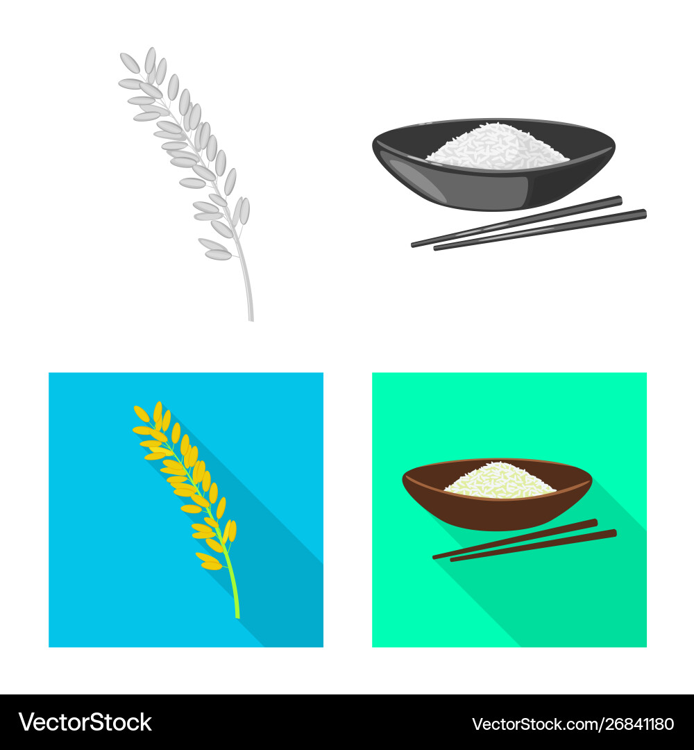 Isolated object crop and ecological symbol vector image