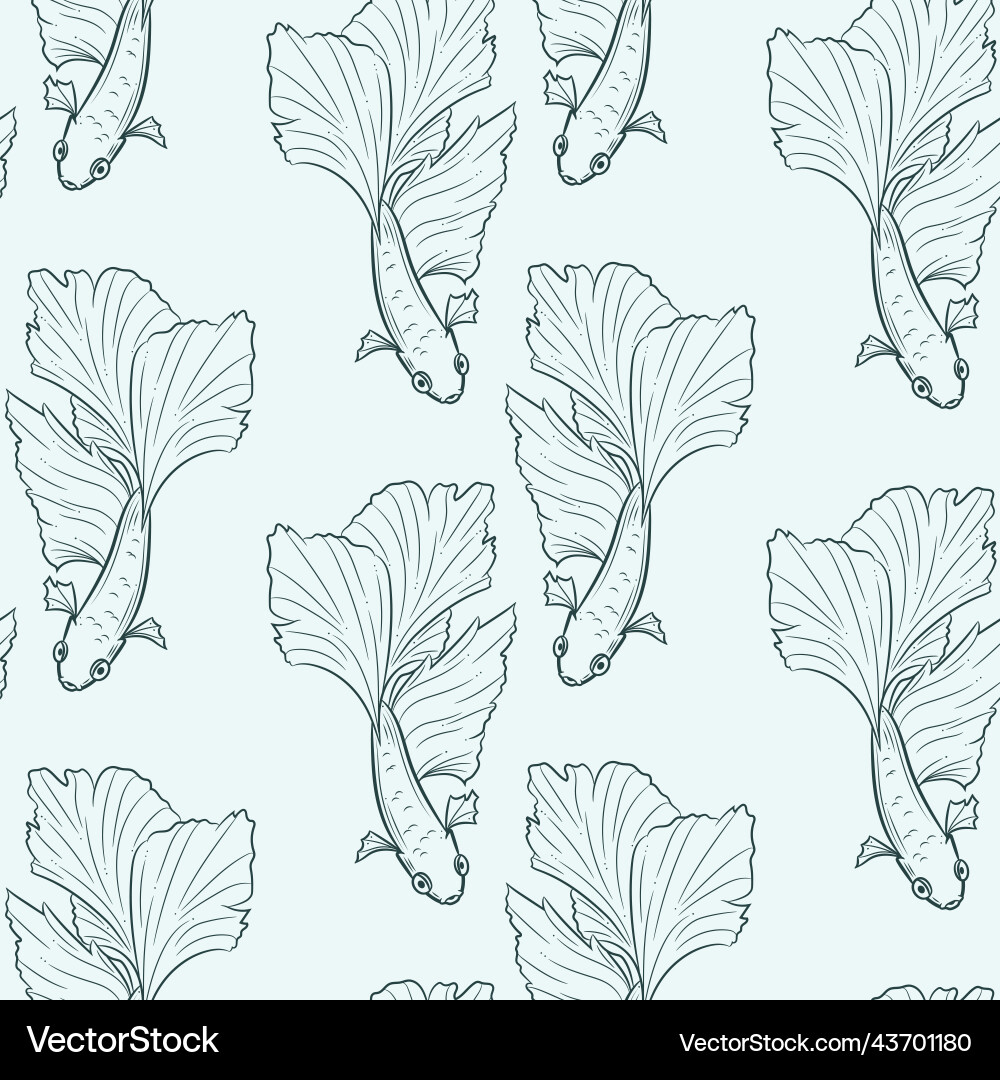 Surface repeat pattern background with siamese Surface repeat pattern background with siamese vector image