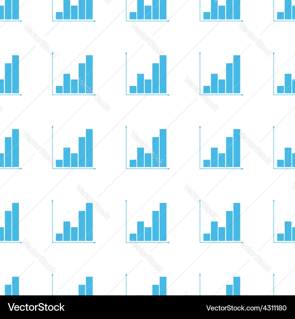 Unique chart seamless pattern Vector Image