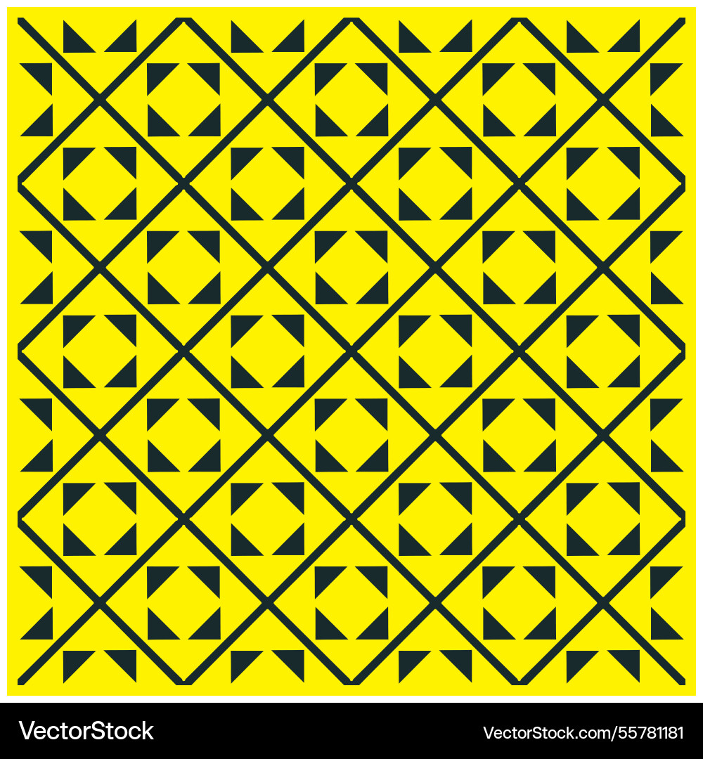 Geometric check lines print pattern vector image