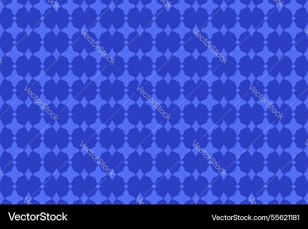 Geometric pattern star rhombus repeated element vector image