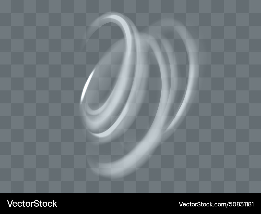 Light trail wave fire path trace line and effect vector image