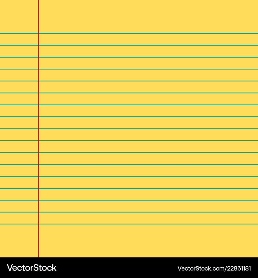 One page paper sheet school writing exercise book One page paper sheet school writing exercise book vector image