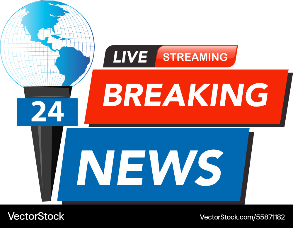 Dynamic featuring a globe and microphone Dynamic featuring a globe and microphone vector image