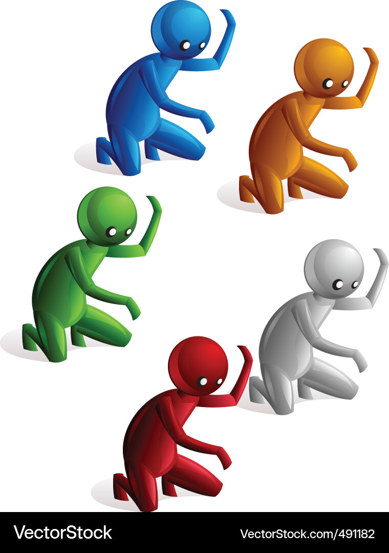 Man unpack Vector Image