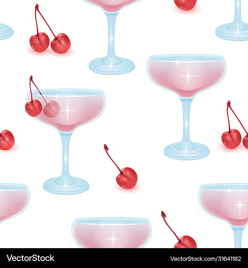 Seamless endless pattern on white background vector image