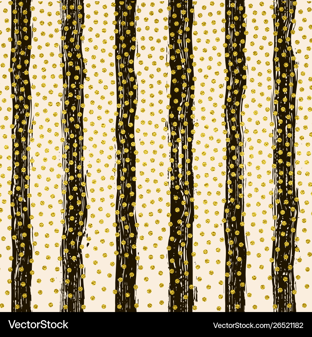 Striped seamless pattern with horizontal line Striped seamless pattern with horizontal line vector image