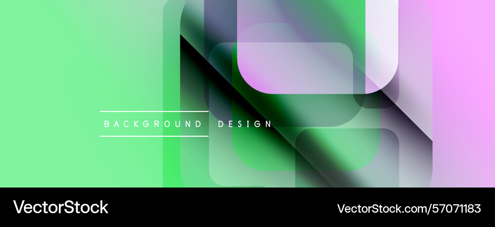 Abstract gradient background overlapping squares Abstract gradient background overlapping squares vector image