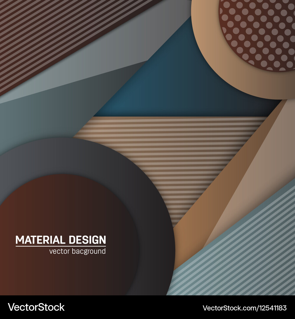 Material design background abstract vector image