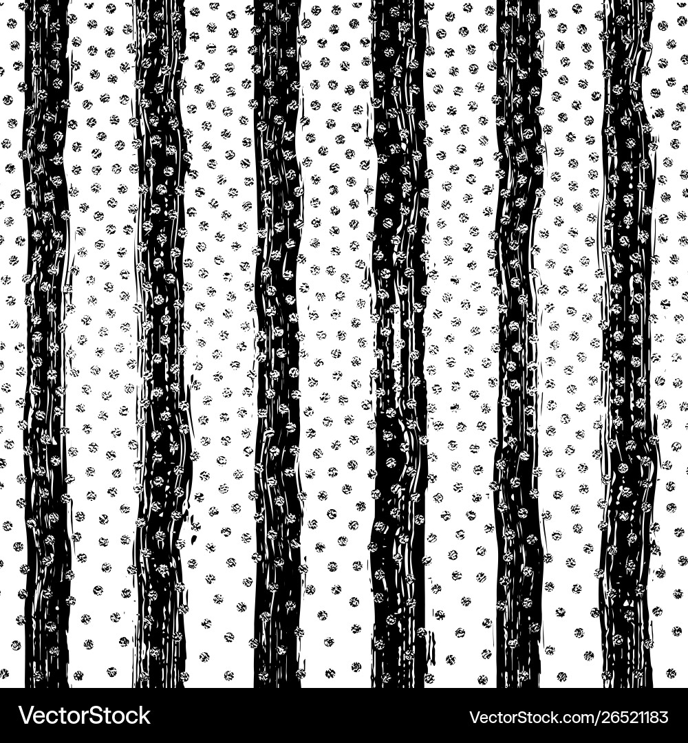 Striped seamless pattern with horizontal line Striped seamless pattern with horizontal line vector image