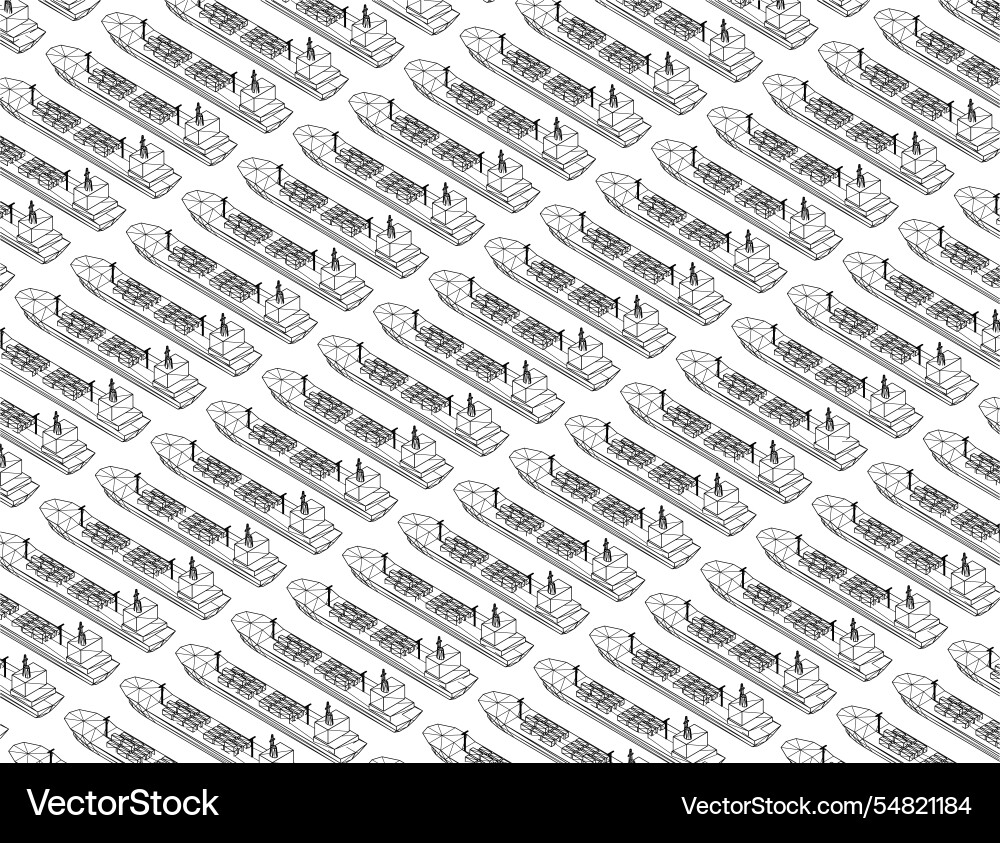 Background with a wireframe of many ships Background with a wireframe of many ships vector image