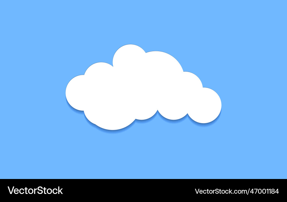 Cloud graphic shapes data design element Cloud graphic shapes data design element vector image