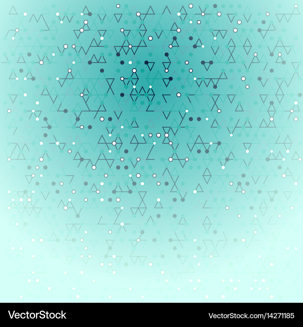 Abstract dot pattern modern digital background vector image