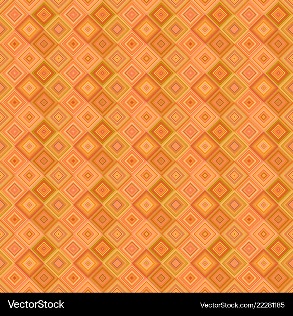 Abstract geometrical diagonal square pattern vector image