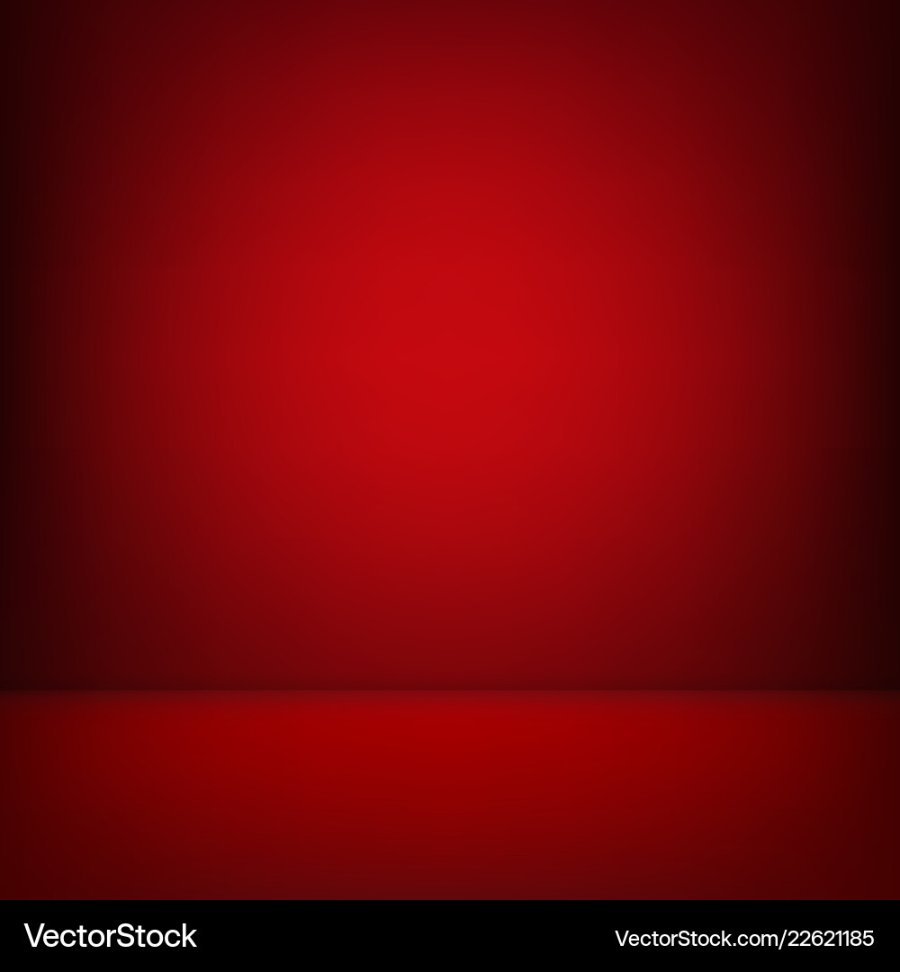 Elegant Red Gradient Background vector image
