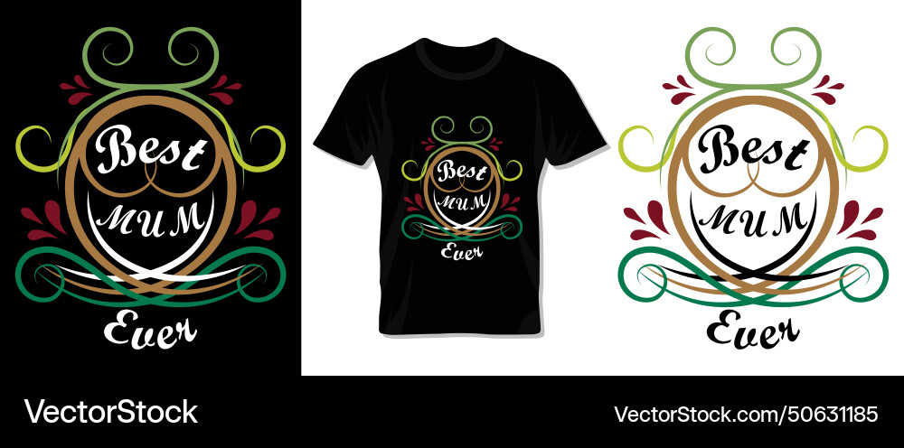 Mothers day t shirt design Mothers day t shirt design vector image