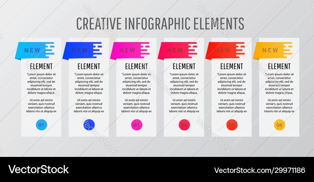 Abstract modern style design template layout vector image