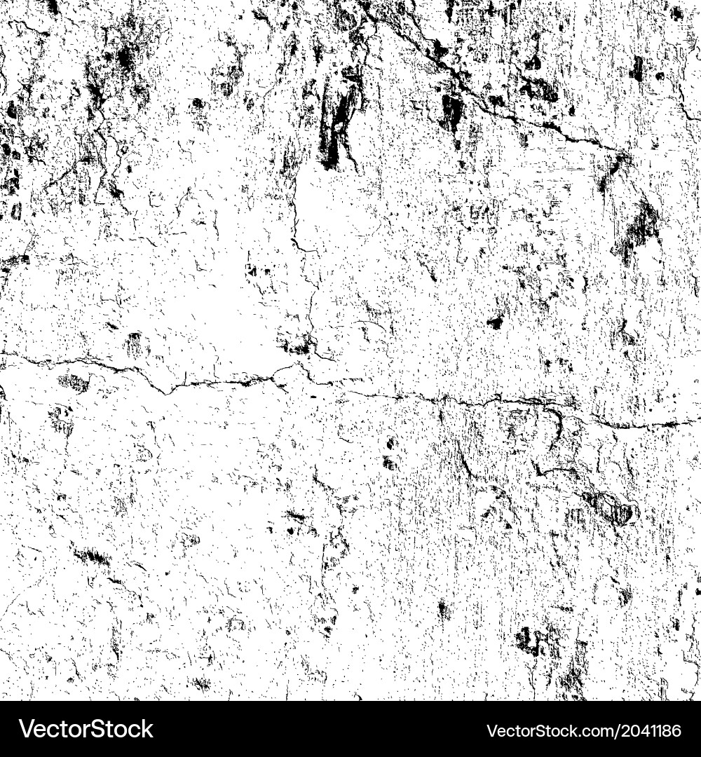 Cracked Plaster Texture vector image