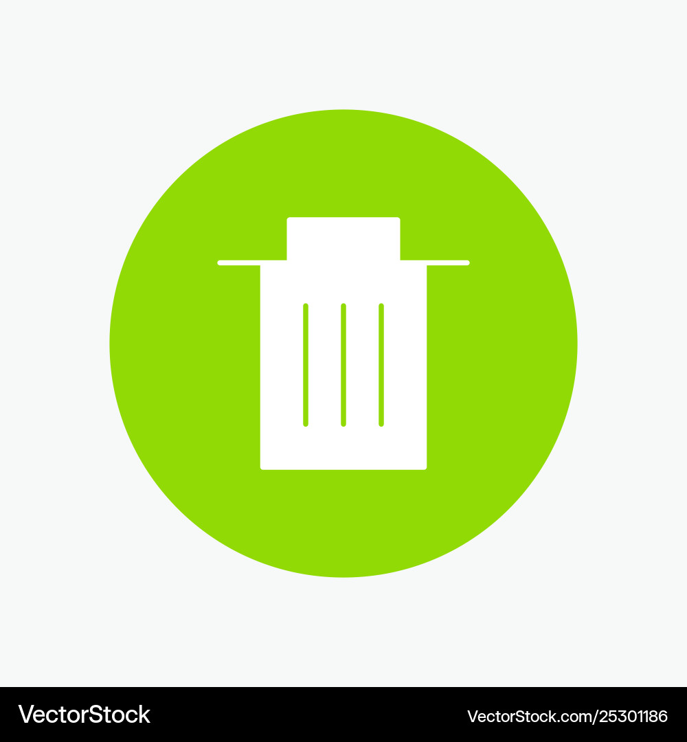 Delete interface trash user Delete interface trash user vector image