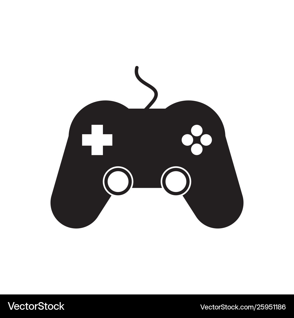 Game controller icon Game controller icon vector image