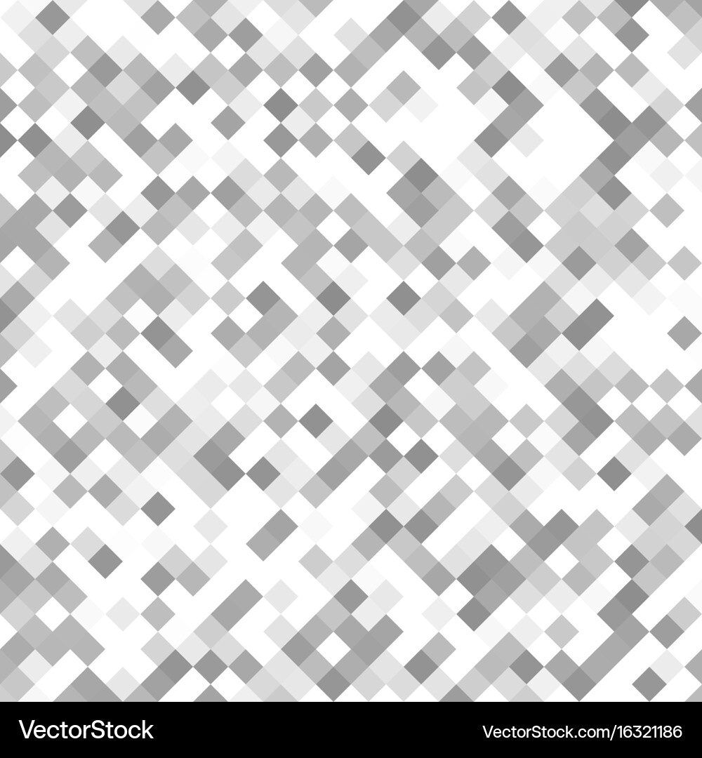 Grey square pattern background vector image
