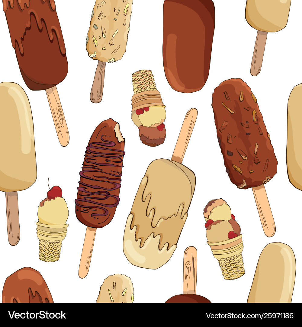 Seamless pattern endless textures Seamless pattern endless textures vector image