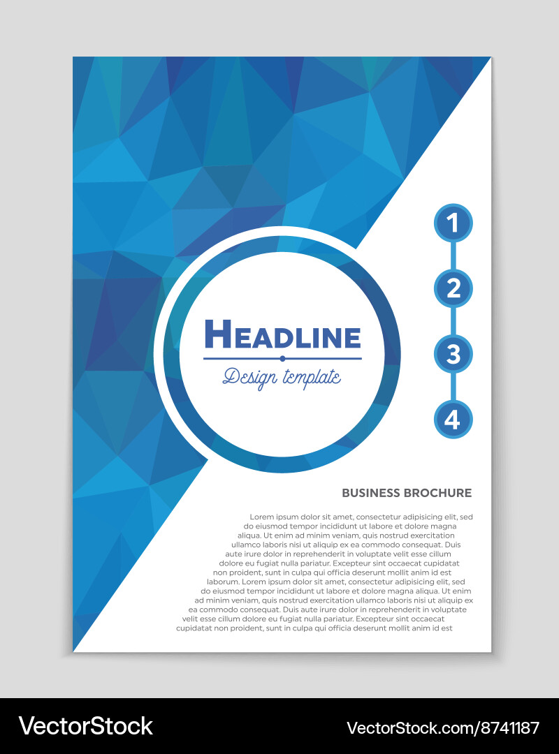 Abstract layout background for web vector image